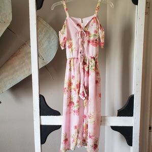 Girls Walk-Through Romper